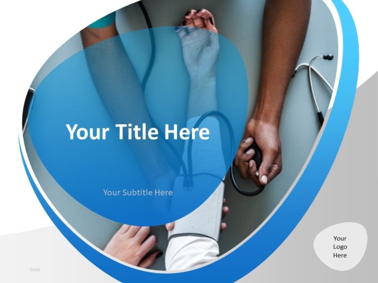 Free Doctor PowerPoint Template - Cover Slide