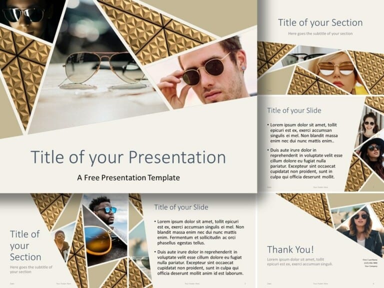 Free Deluxe Template for PowerPoint and Google Slides