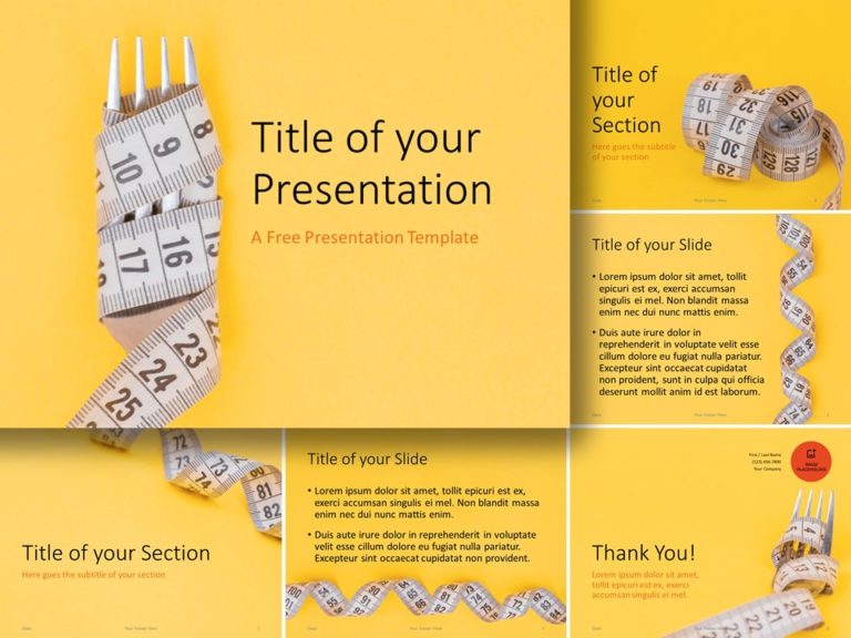 Free Diet Template for PowerPoint and Google Slides