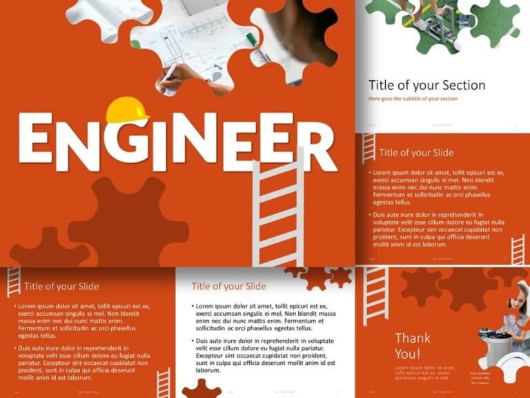 Free ENGINEER Template for PowerPoint and Google Slides