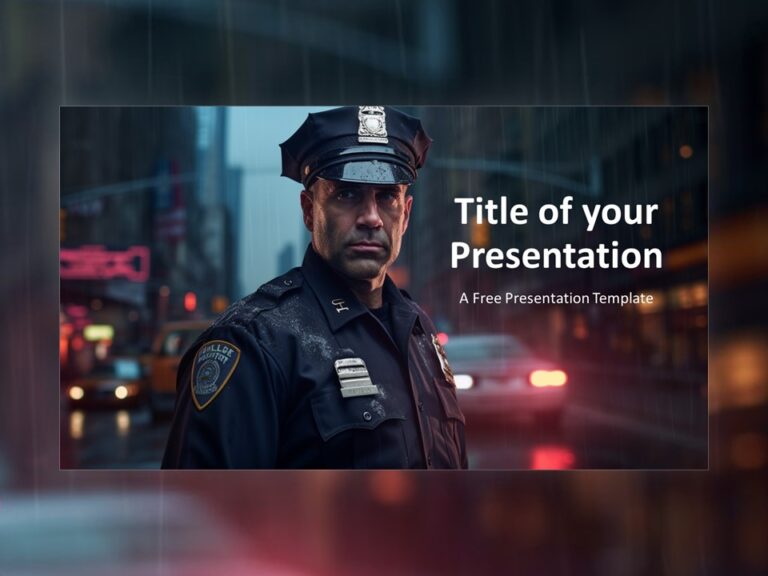Policías - Plantilla Gratis Para PowerPoint Y Google Slides