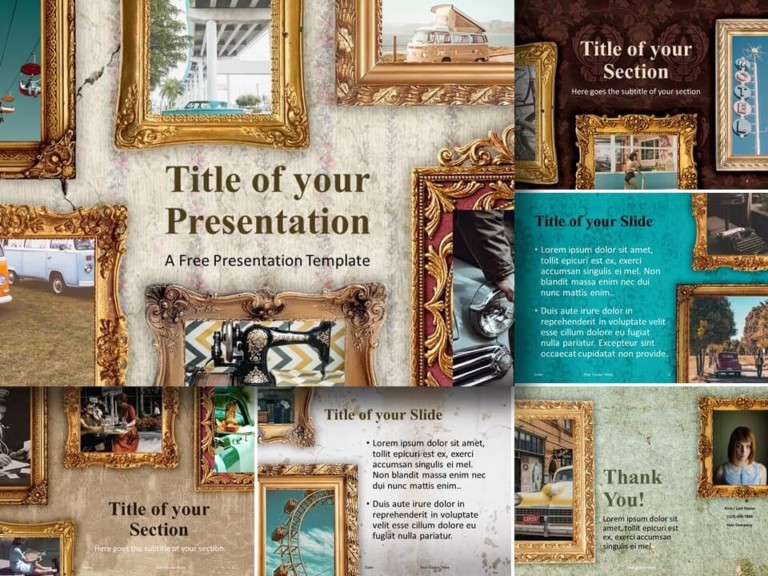 Free Renaissance Frames Template for PowerPoint and Google Slides