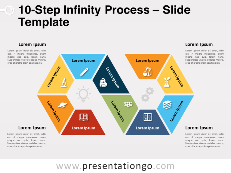 Free 10-Step Infinity Process for PowerPoint