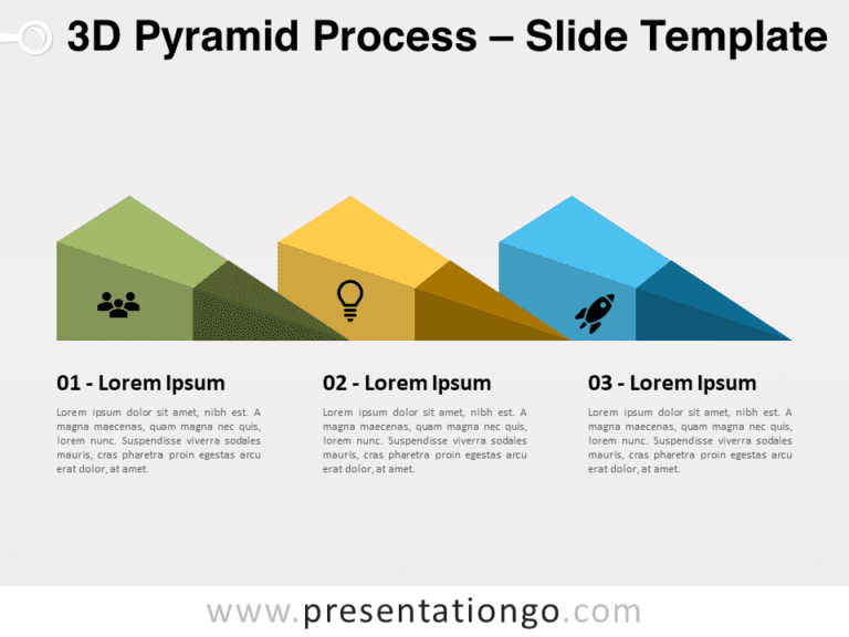 Free 3D Pyramid Process for PowerPoint
