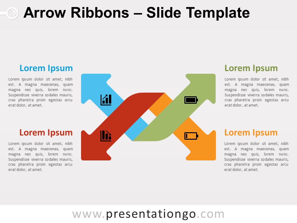 Free Arrow Ribbons for PowerPoint