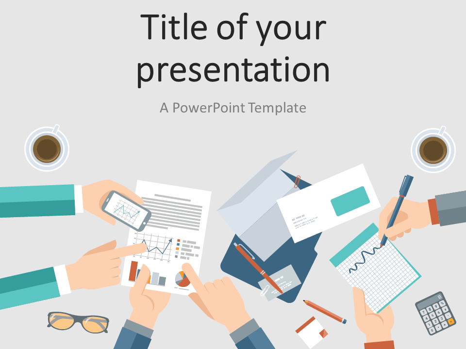 Free Business Meeting PowerPoint Template