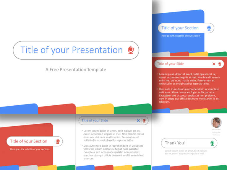 Free CHROME Template for PowerPoint and Google Slides