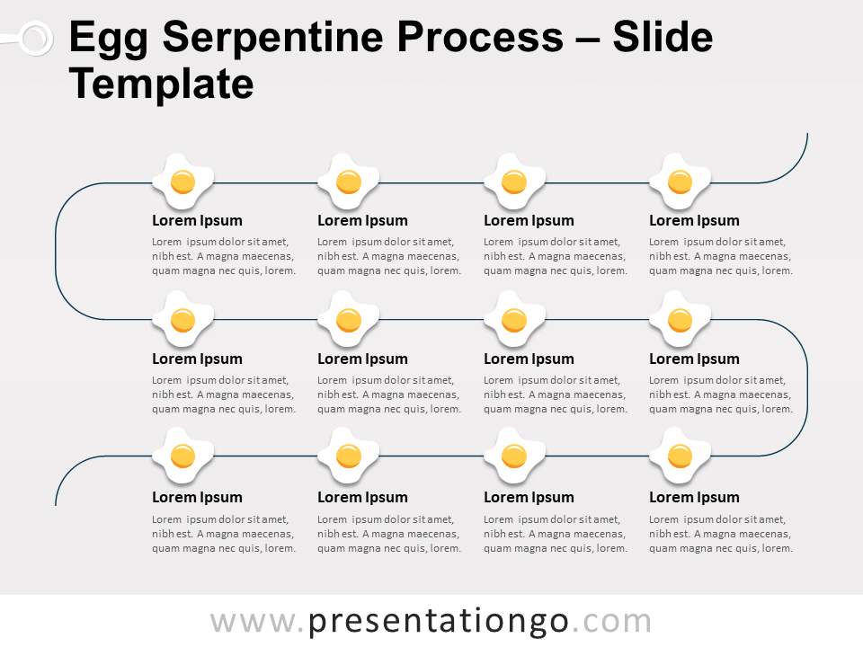 Free Egg Serpentine Process for PowerPoint