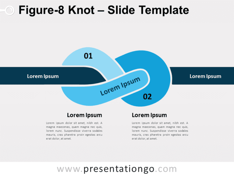 Free Figure-8 Knot for PowerPoint