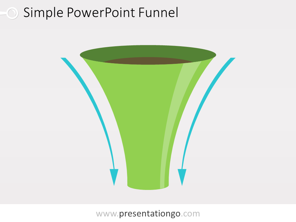 Free editable funnel for PowerPoint