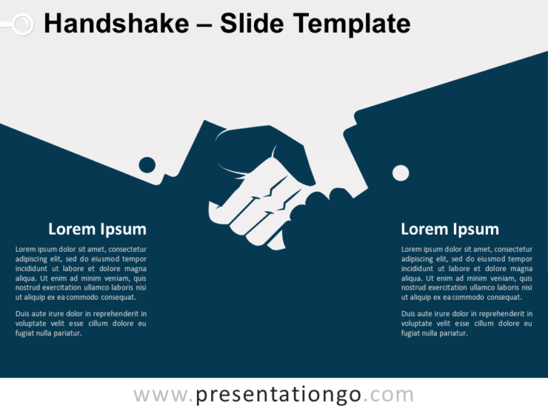 Free Handshake Template for PowerPoint