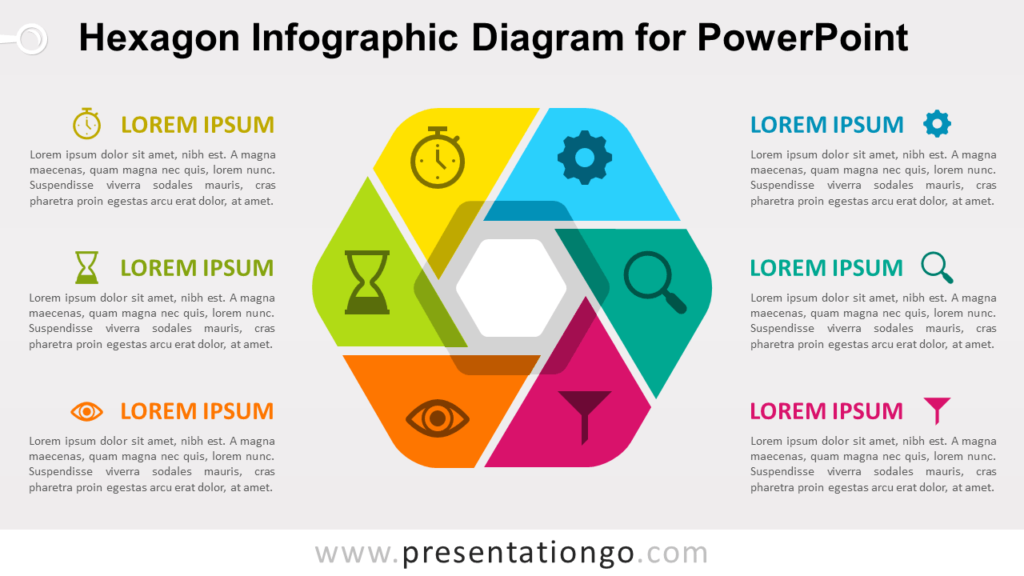 Free Hexagon Infographic PowerPoint