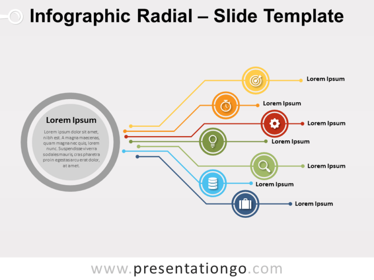 Free Infographic Radial for PowerPoint