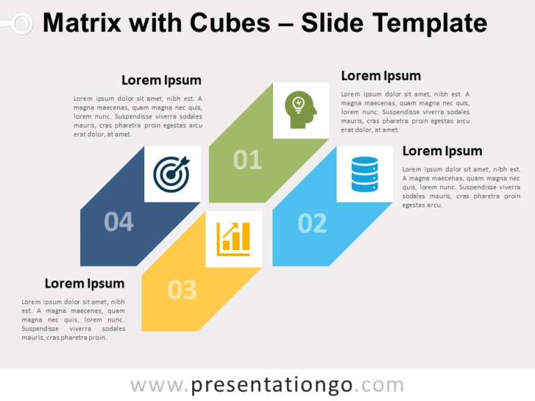 Free Matrix Cubes for PowerPoint