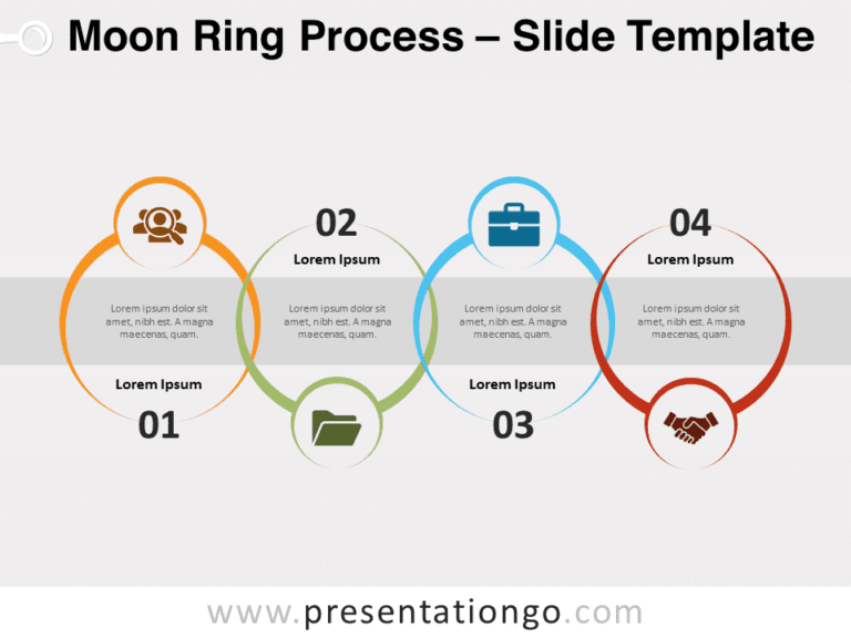 Free Moon Ring Process for PowerPoint