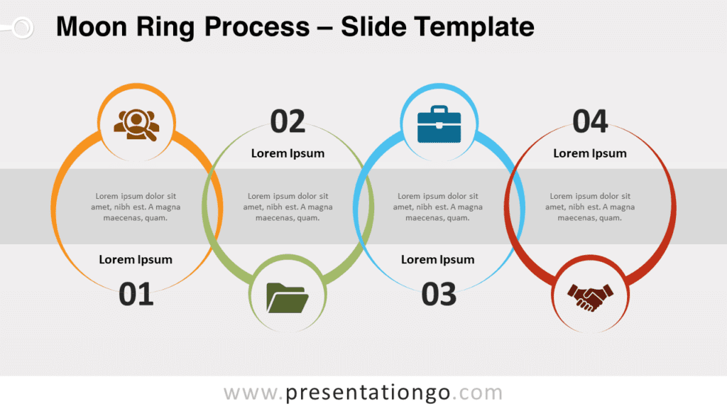 Free Moon Ring Process for PowerPoint and Google Slides