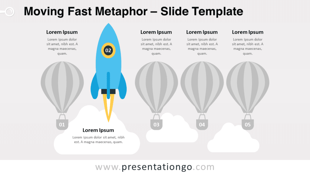 Free Moving Fast Metaphor for PowerPoint and Google Slides