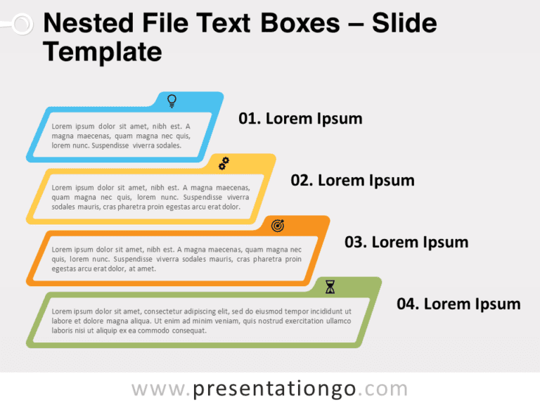 Free Nested File Text Boxes for PowerPoint