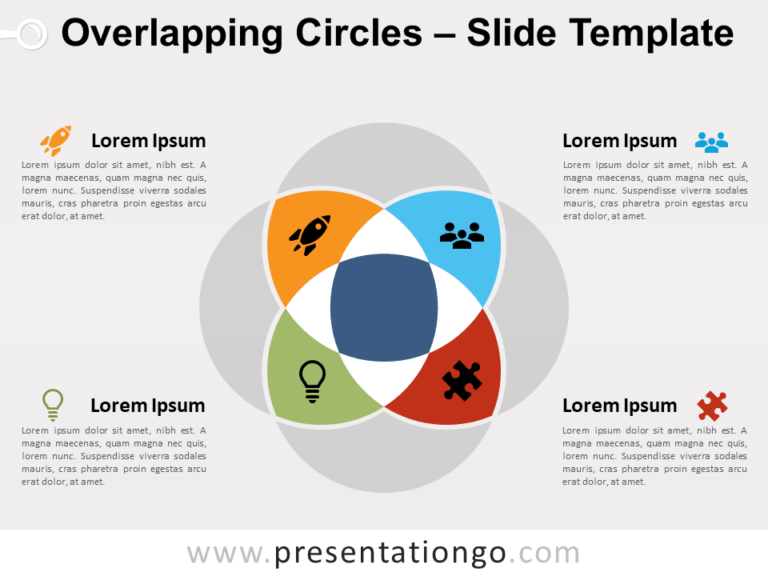 Free Overlapping Circles for PowerPoint