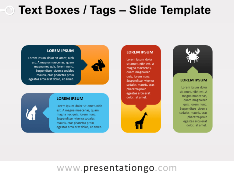 Free Rounded Corner Text Boxes (Tags) for PowerPoint