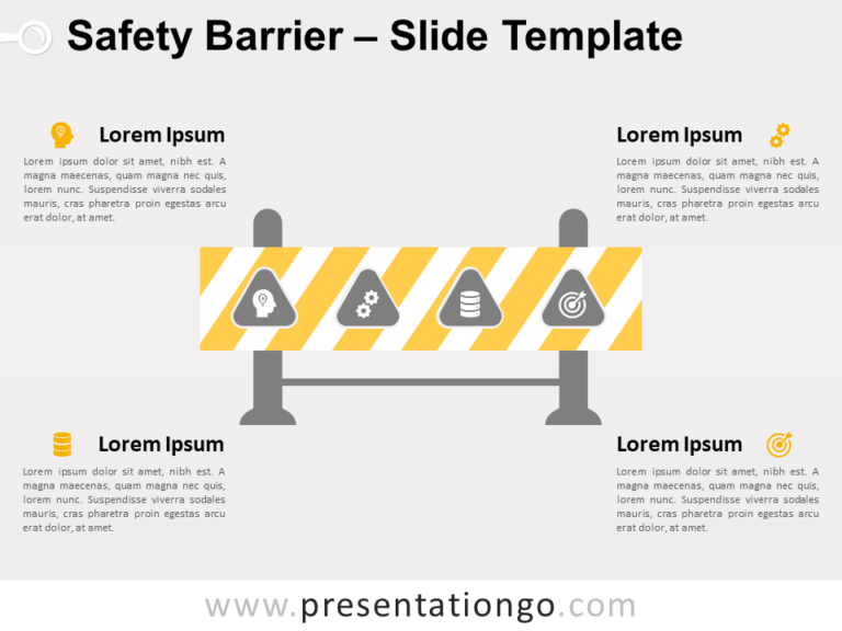 Free Safety Barrier for PowerPoint