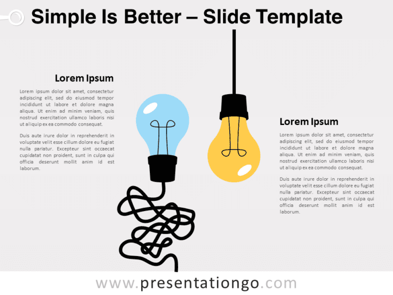 Free Simple Is Better for PowerPoint