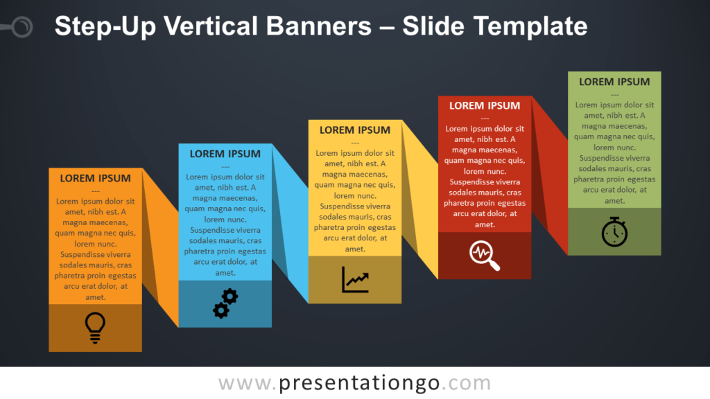 Free Step-Up Process Banners for PowerPoint and Google Slides