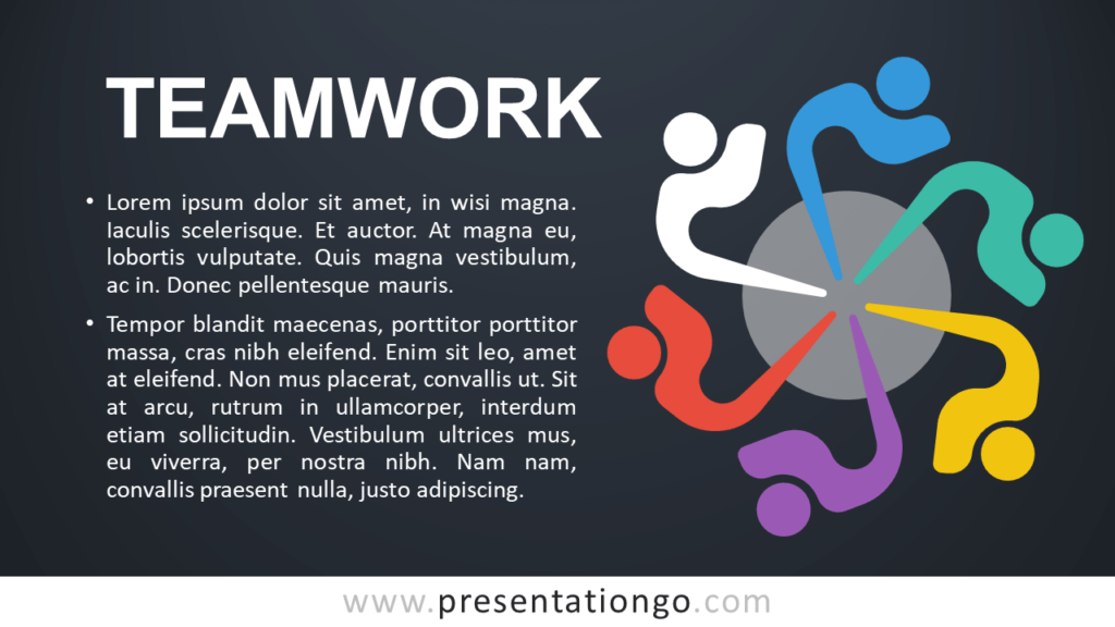 Free Teamwork - Metaphor Template for PowerPoint