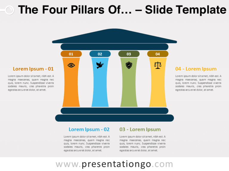Free The Four Pillars Of... for PowerPoint