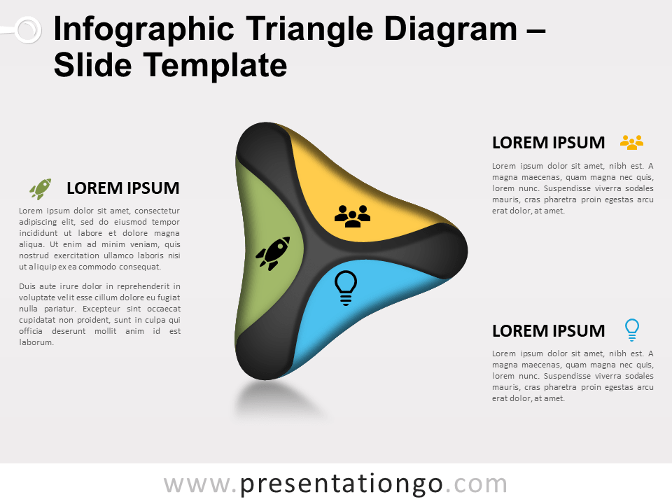 Free Triangle Diagram for PowerPoint