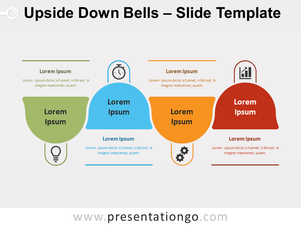 Free Upside Down Bells for PowerPoint